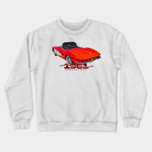 1961 Chevrolet Corvette Convertible Crewneck Sweatshirt